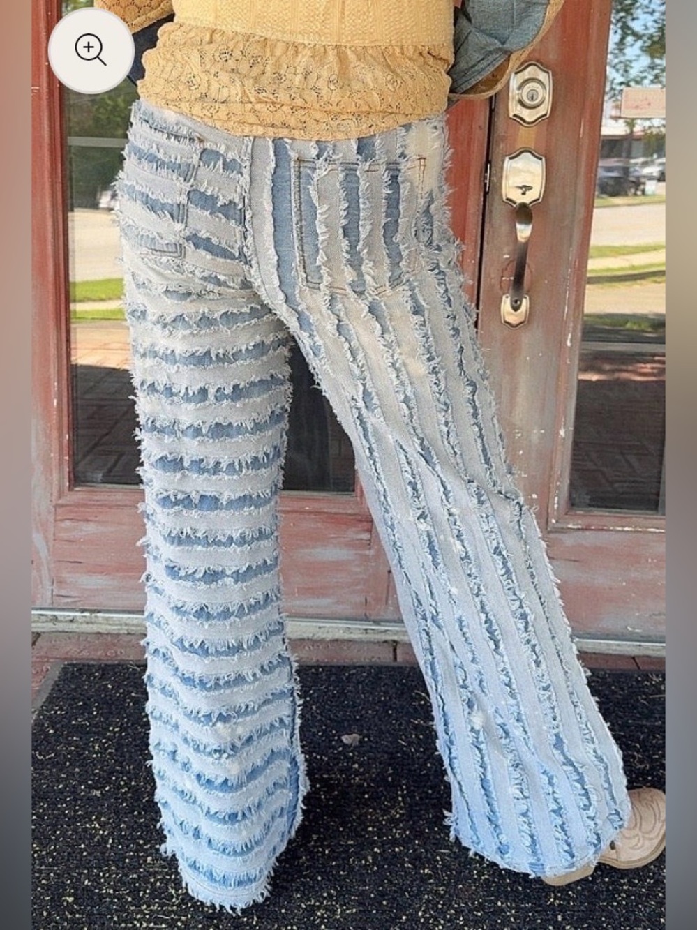 Oli & Hali Frayed denim NWT - Picture 2 of 9